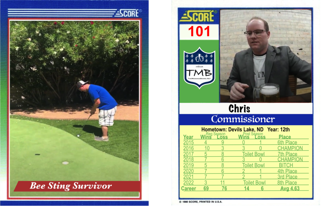Chris Sports Card 2.0
