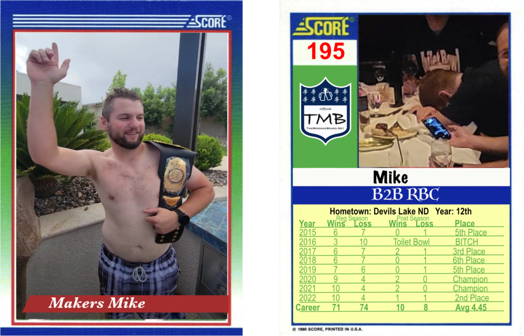 Mike Sports Card 2.0